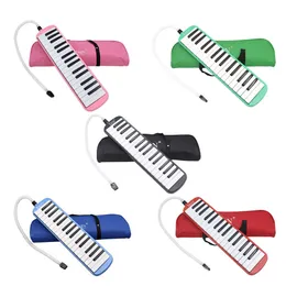 IRIN 32 Key Melodica Organ Student Beginner's Classroom Performance of Instruments with Blowing Mouth and Blowpipe