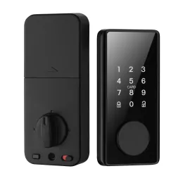 Lock Smart Deadbolt Kilitler Dijital Tuya Uygulaması Biyometrik Parmak Parola Anahtarsız Elektronik Kilitler Ön Kapı Alexa Tuş Takımı Kilit