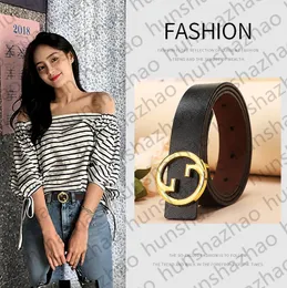 Designer Belt for Women G Brand Genuine Leather 2.3cm Width Men Designer Belts Buckle Womens Waistband 5 simple color optional decline favoritea outstanding Ocean