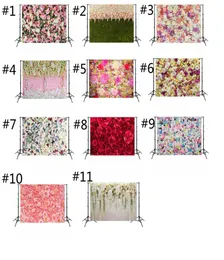 3D Rose Backdrop Cloth Wedding Party Decoration Background Pography Props Simulated Cloth for Wedding Po Studio HHA10442505296