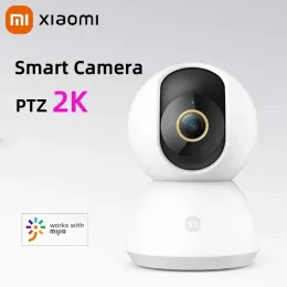 Камеры оригинальный Xiaomi Smart Home Wi -Fi Supiillance Camera Camera Ptz 2K Night Vision 360 ° Внутренний видео монитор видео монитора с Mijia