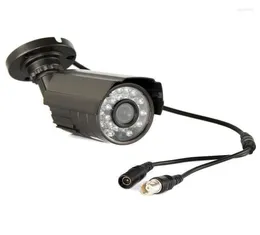 Kamery metalowe obudowę szerokie widok HD 700TVL 1000TVL CMOS Color Nocne Vision Ircut Filter 24 LED Wodoodporna kamera IR Analog CameraI5256651