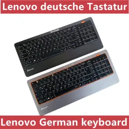 Tangentbord Origina German Layout Qwertz Tangentbord Bluetooth -tangentbord för Lenovo HP Dell Asus Acer Keyboard Compatible iOS Windows Android