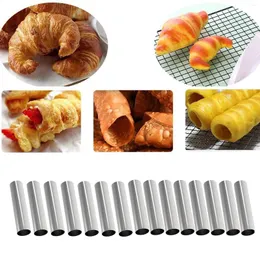 Baking Moulds 15Pcs Cannoli Form Tubes Cake Horn Mould For Making Butter Horns Desserts Pancake