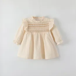 Kinder Babymädchen Kleid Aprikosen Sommerkleidung Kleinkinder Kleidung Babykinder Mädchen lila rosa Sommerkleid N3W2#