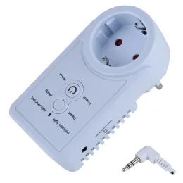 Plugs Russia Socket Smart Sms Control Power Plug Gsm Outlet Socket Wall Switch with Temperature Sensor Intelligent Temperature Control