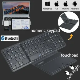 Penne 2023 tastiere pieghevoli wireless bastable bluetooth portatili integrate con touchpad per tablet iOS Android Windows Pad