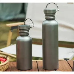 500 ml-1000ml de água Copo de gama de acampamento ao ar livre Tourism Sports Water Bottle Bottle Bottle Outdoor Camp 240322