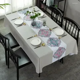 Tala de mesa 2024 Scald resistente a lavable lavável Tea de cozinha decoração Festa