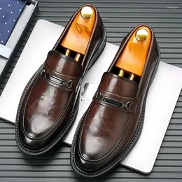 Casual Shoes 2024 Business Men's Work Driving Party Dress Office