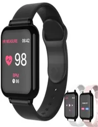 B57 Smart Watch Rastreador de fitness à prova d'água Sport para iOS Hightech Smartwatch Freqüência cardíaca Monitor Funções de pressão arterial 5622694