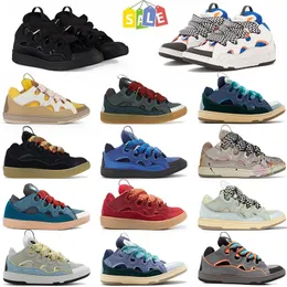 Designer Lavines Sapatos Mesh Sapatos de laço de malha Estilo 90S Extraordinários Lavinas em relevo em grão de couro em relevo masculino feminino Lavinas