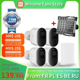 Sistem IMILAB EC4 WiFi Kamera Açık Mekan Kablosuz 4MP HD IP Mihome Akıllı Ev Güvenlik Webcam CCTV GECE Vizyon Vedio Gözetim Cam