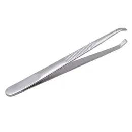 2024 1PCS Eyebrow Tweezers Facial Hair Removal Clip Stainless Steel Flat Slant Tip Eyebrow Eyelash Makeup Tweezer Beauty Toolsfor Stainless Steel Flat Slant Tip