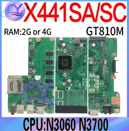 اللوحة الأم X441SA Mainboard لـ ASUS X441 X441S X441SC F441S A441S A441SC A441SA الكمبيوتر المحمول مع N3050/N3060 N3700/N3710 RAM2G/4G/4G