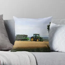 Pillow Combine Harvester And Tractor Throw Christmas For Home Cover Luxury Living Room Decorative S