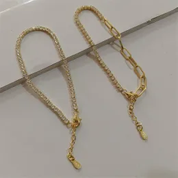 Narzędzia somilia nowa bransoletka żółtej złotej dla wowen s925 srebrny błyszczący błyszczący brokat wysoko biżuteria dam biżuteria