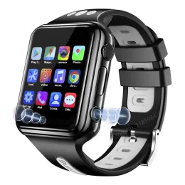Pads Dual Camera W5 Android 9.0 4G Video Call Smart Watch Phone 4 Core CPU 8GB 16GB GPS WiFi Student Children App Store Smartwatch