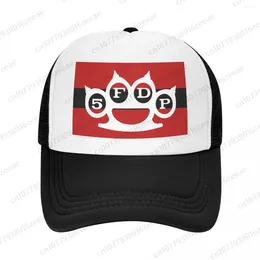 Berets Fünf Finger Death Punch Logo Mesh Baseball Cap Sommer Outdoor Männer Frauen Mode Sport Hüte Hip Hop Trucker