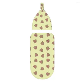 Coperte kawaii cacca di moda baby swaddle coperta per born ricezione