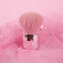 Populär svamp nagelbrush runt liten blomma färg gel damm rengöring borstar utgör pensel nagelkonst manikyrverktyg