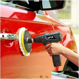 Care Products Vehicle Protectants 5st/Set Car Polishing Hine Pad Round 3/4/5/6 Inch Tool Disc Cleaning Supplies Drop Delivery Automob OTW0V