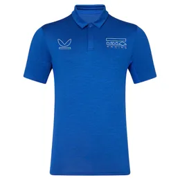 2024 Saison F1 Rennanzug kurzärmelte Team Kleidung Team Kleidung Fans Team Arbeit Kleidung Polo Shirt Lapel T-Shirt