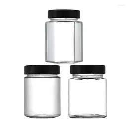 Storage Bottles Clear Glass Mini Juice Ginger Ss Small With Lids For Salad Dressings Oils