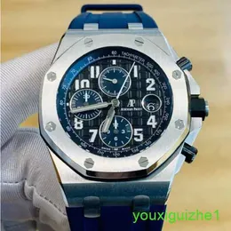 AP Brand Wristwatch Royal Oak Series Offshore Series 26470 Steel Steel Blue Dial Mens Chronological Fashion Leisure Sports Machinery Watch