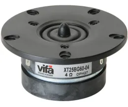 Динамики 2 штуки оригинал VIFA XT25BG6004 4 '' Home Audio Dome Dome Tweeter Динамик алюминиевый фазовый конус Двойной магнит версии 4om/100w