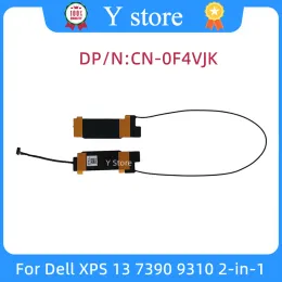 Speakers Y Store New Original 0F4VJK F4VJK For Dell XPS 13 7390 9310 2in1 Laptop Speaker SetR + L Left Right Trumpet Horn Fast Ship