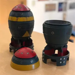 収納ボトル核兵器ボックスミニ樹脂レトロクリエイティブな家庭用マルチスペースアプリケーションシークレットコンテナデスクトップアートクラフト