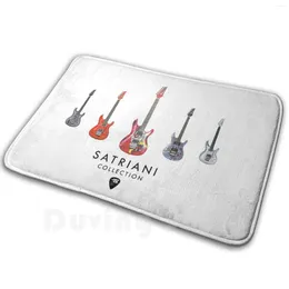 Carpets Joe Satriani Collection Carpet Mat Rug Cushion Soft Non - Slip Guitar Electric Hero Music Metal Instrument