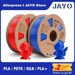 الفئران Jayo ABS/PLA Meta/PETG/Silk/TPU/Wood/Rainbow/Marble 3D Fulament 1.75mm 2 Roll 3D Materials للطابعة ثلاثية الأبعاد