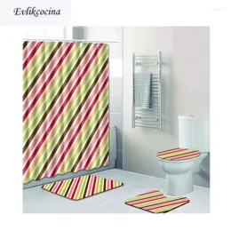 Tappetini da bagno 4pcs banyo bente moquette set di toilette 5 colori tapis salle de bain alfombra bano tapete banheiro