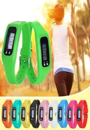 Digital LED PEDOMETER SMART MULTI WACK SILICONE RUN STEP TACK AVSLUTNING Kalori Counter Watch Electronic Armband Colorful Pedo1135492