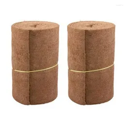 Garrafas 2x revestimento a granel rolo 0,5mx1m Flowerpot tapete de coco tapete de palmeira para parede pendurar suprimentos de jardim de cestas