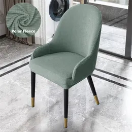 Sandalye Polar Polar Kavisli Streç Yemek Kapağı Yarı Direktif Koltuk Slipcovers Seat Ev Mutfak Düğünü