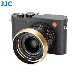 J Metal Lens Lens Cood с крышкой для Leica Q3 Q2 Q Цифровая камера Черное золото заменяет круглую крышку 240327