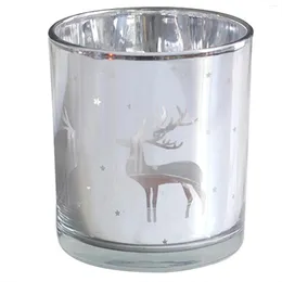 Kerzenhalter Candlestick Votive Weihnachten Dekor Teelicht Jar als Geschenk für die Elternhandlung geeignet