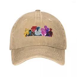 Ball Caps Lore Olympus Principal Personagens Memoráveis Momentos WebToon Arte Cowboy Hat Drop Kids Hats Mulheres