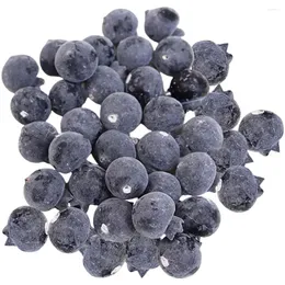 Festdekoration matbord mittpieces simulering blåbär fruktbar butik simulerad utsmyckning