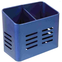 Bottiglie di stoccaggio Porta di posate per le posate per le vasche in acciaio inossidabile custodia scaricata per scarico di lavastoviglie.