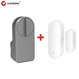 Lock Tuya BluetoothCompatible Gateway Smart Door Passwort Remote Control Access Control Switch Aler für sichere Sicherheit Digital Locker