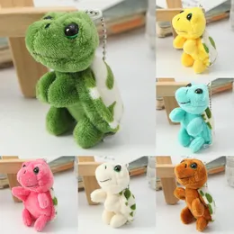 Creative New Sweet Big Eyes Little Turtle Crystal Soft Cotton Dock Bag Keychain Pendant Children's Toy