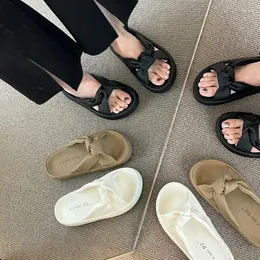 Sapateiros sapatos mulher 2024 chinelos de borracha plataforma de xisto mole feminino praia pantofle slides de luxo havaiano Sabot s