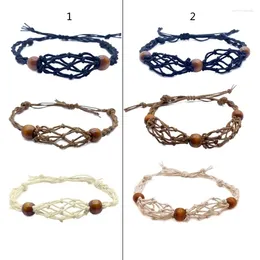 Pulseiras de charme pulverizador de pedra vazio Cristal