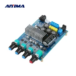 앰프 AIYIMA TPA3116 BLUETOOTH 5.0 앰프 보드 HIFI 전원 앰프 50WX2 디지털 사운드 앰프 스테레오 홈 오디오 AMP