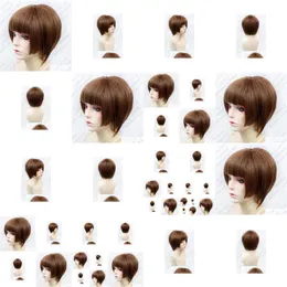 Cosplay Wigs Tsuri Akane Short Brown Fashion Wig012345687216525906569