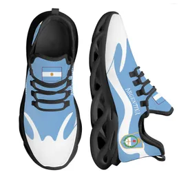 Scarpe casual istantarts Argentina National Flag Starnting of Freedom Emblem Light and traspirante piattaforma